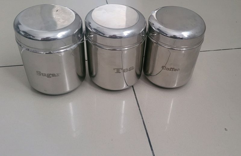 New Set Of Coffee,tea ,sugar  Container