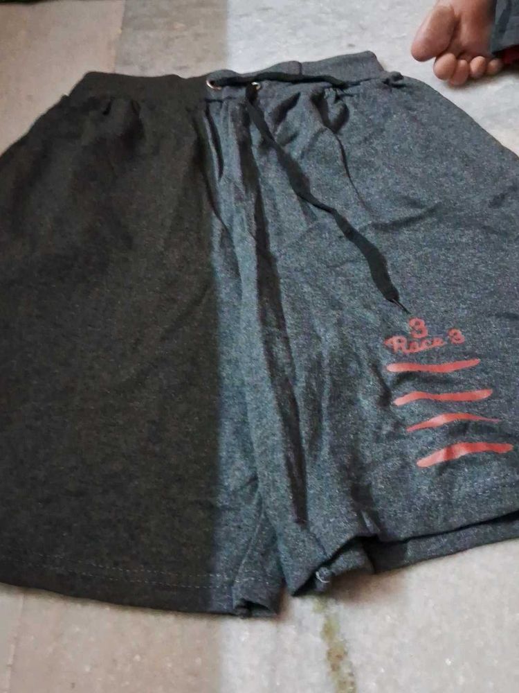 Men's Dark Grey Athletic Shorts