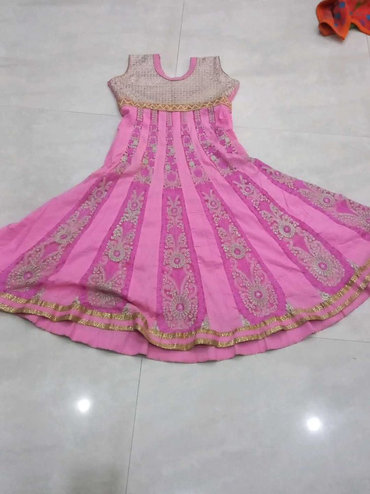 Brand New Pink Anarkali