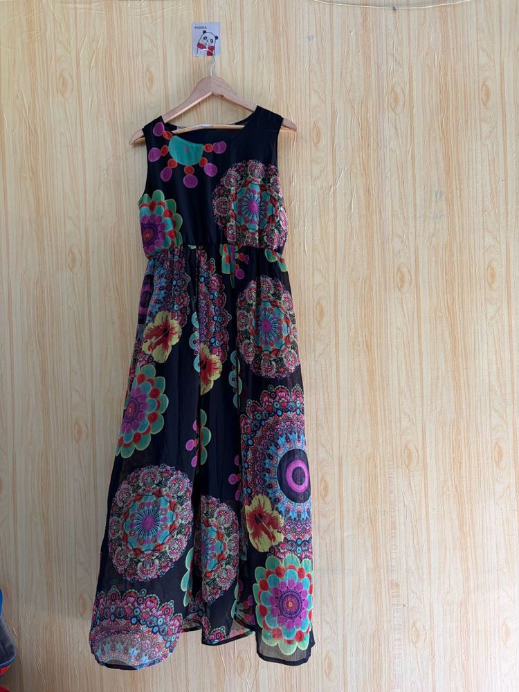 Boho Floral Maxi Dress