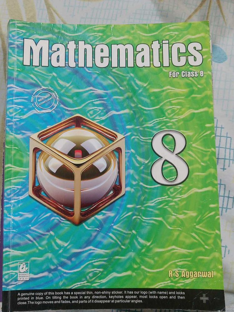 Mathematics for Class 8 - R S Aggarwal
