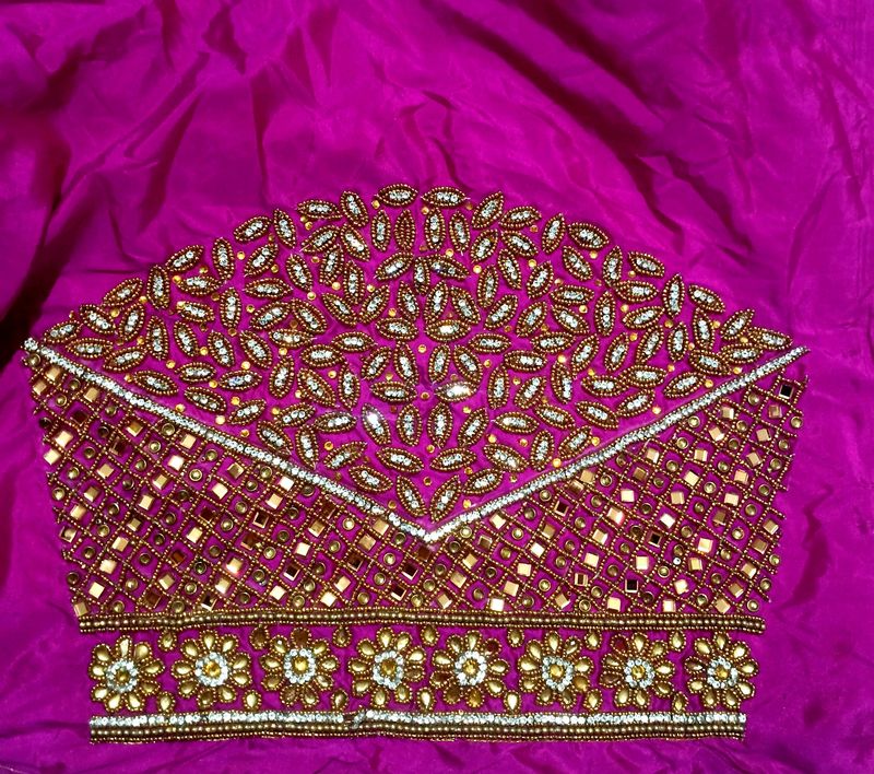 New Heavy Maggam Work Blouse Piece