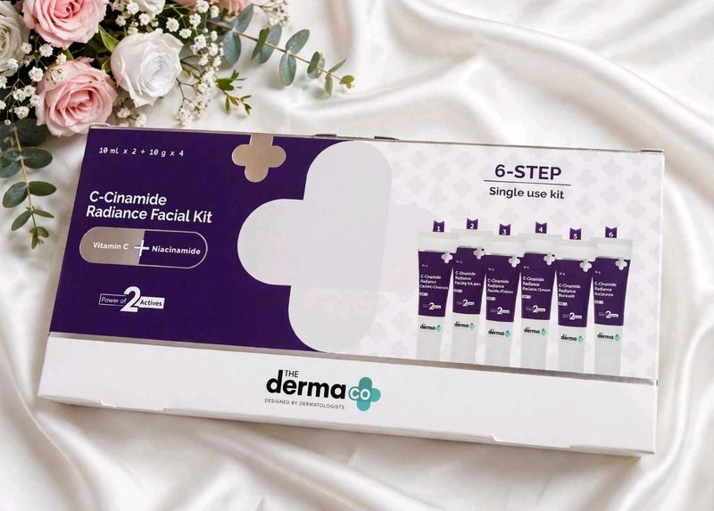 The Derma Co C-Cinamide Radiance Facial Kit