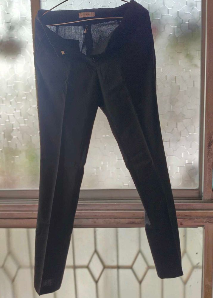 Black Slim Fit Trousers