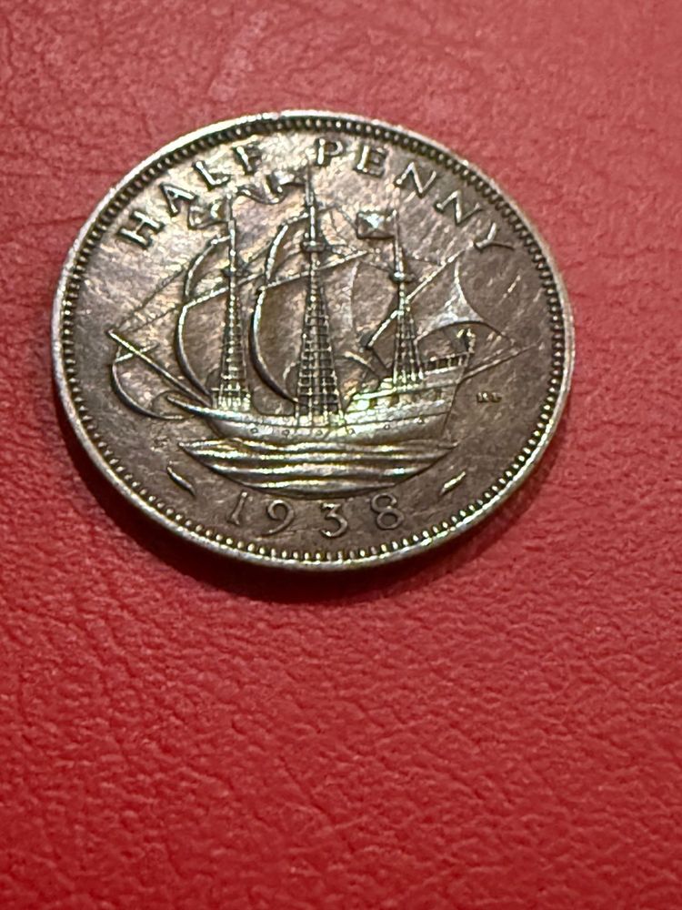 half penny 1938