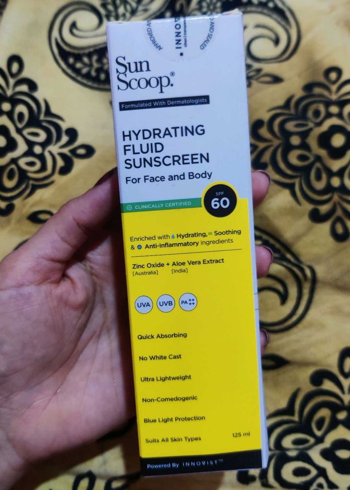 Sun Scoop hydrating Fluid Sunscreen