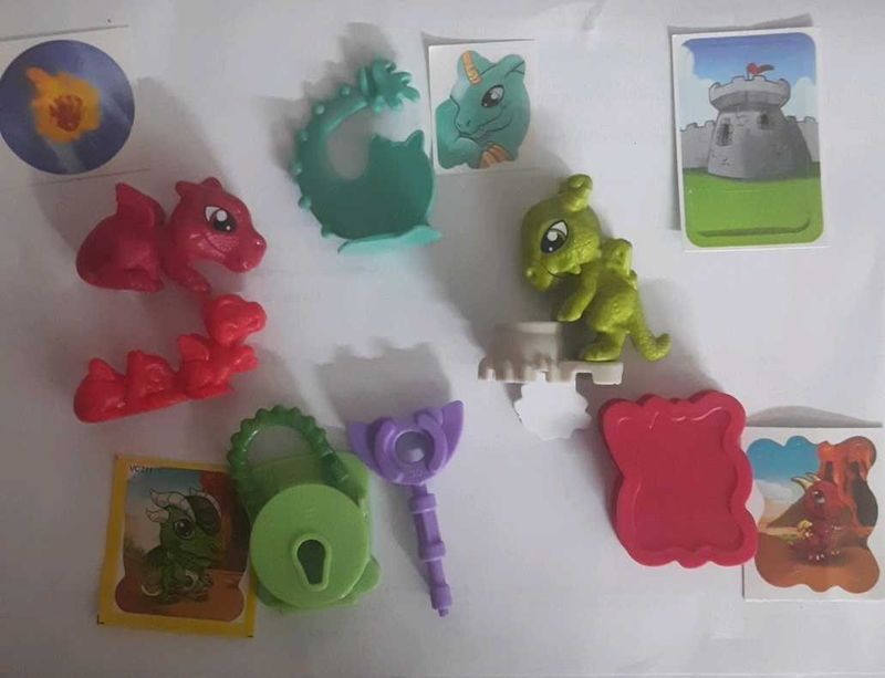 Kinder Joy Dragon Toys