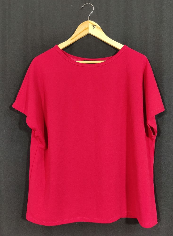 Shein Maroon Top For Woman