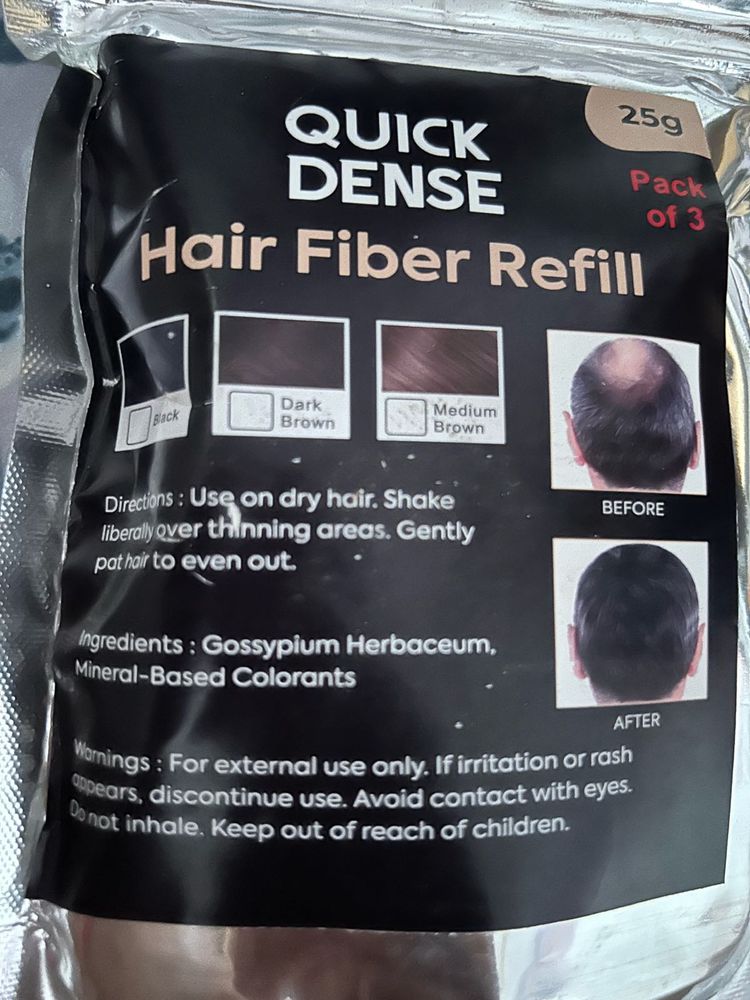 Quick Dense Hair Fiber Refill Pack
