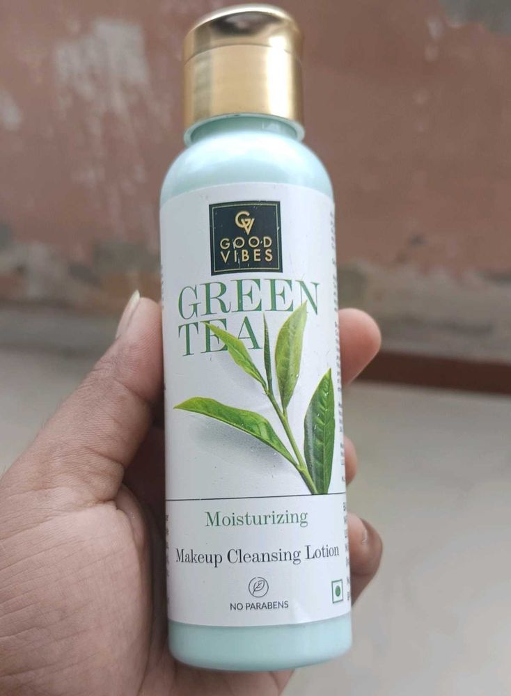 Good Vibes Green Tea Makeup Cleansing Lotion