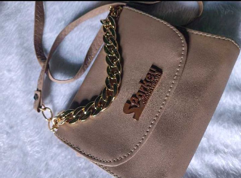 combo of Casual Trendy Bag and lipstick new