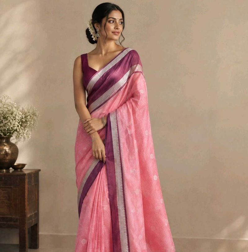 Brand New Elegant Banarasi Silk Saree