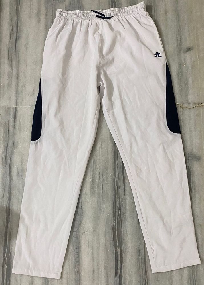 Men's White Track Pants