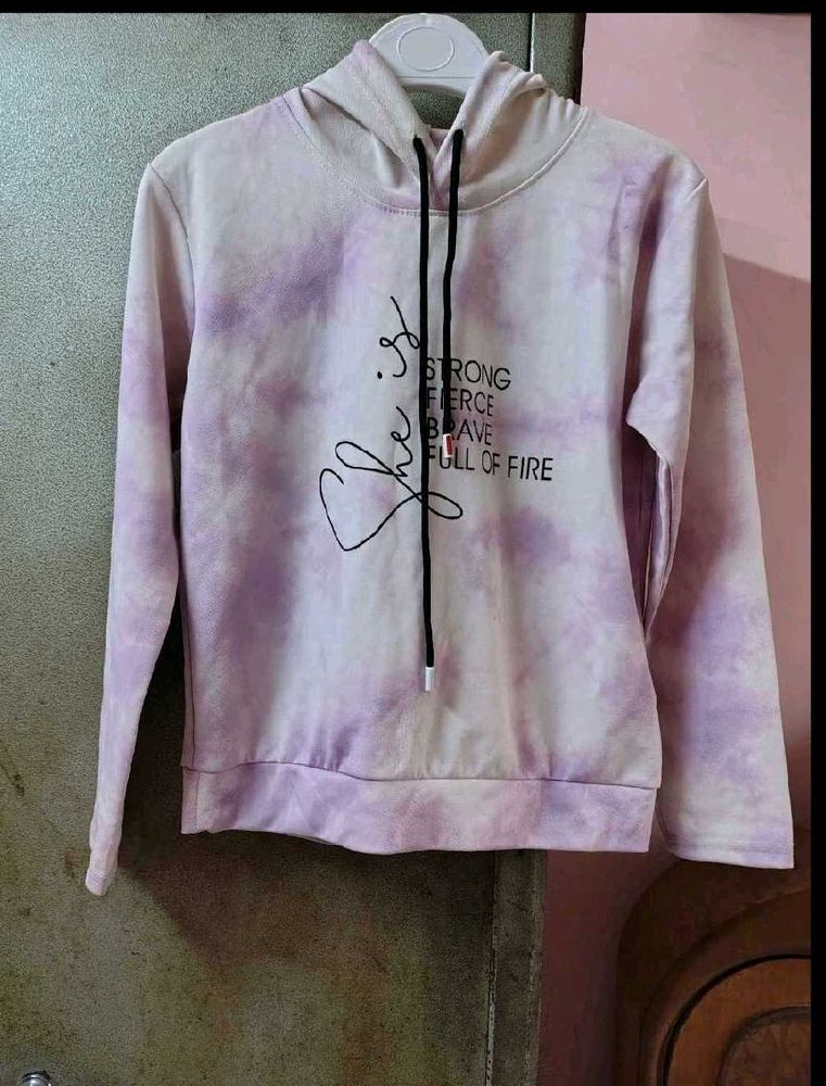 Tie-dye Graphic Hoodie top