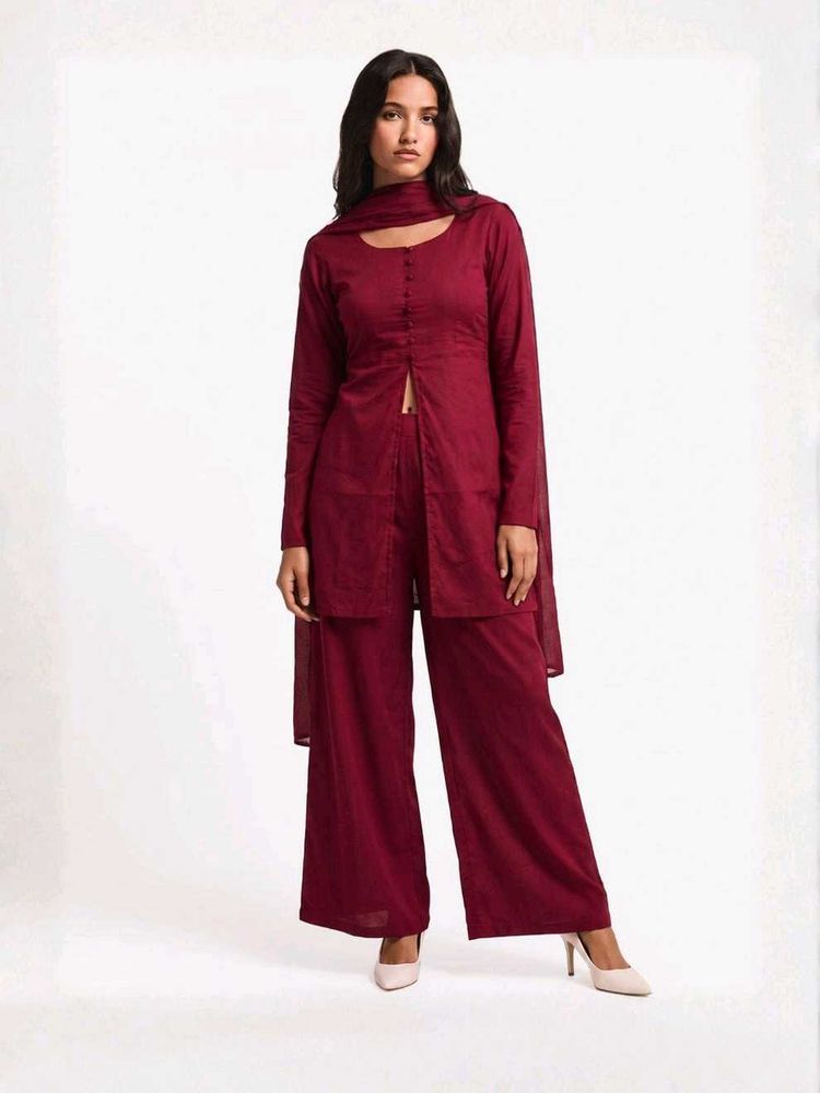 Nishorama Kareena Mul Kurti Pant Dupatta Set