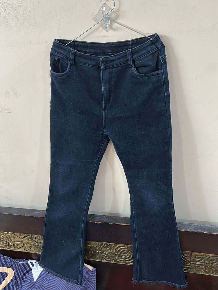 Dark Wash Flared Jeans