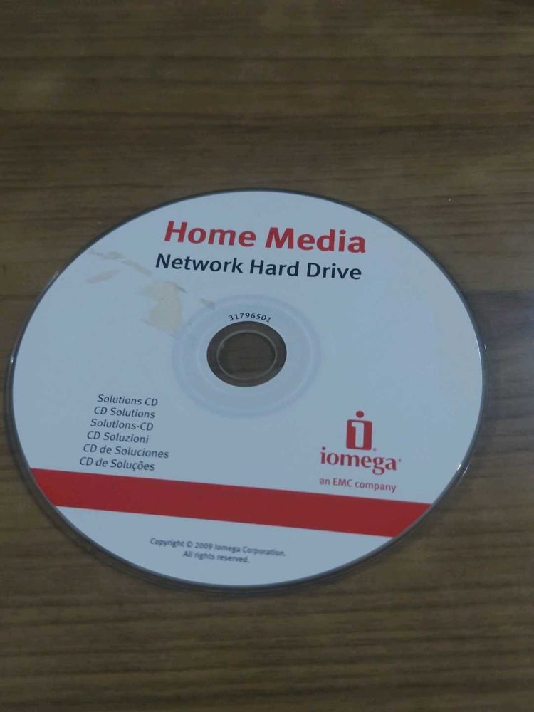 Iomega Home Media Network Hard Drive Solutions CD