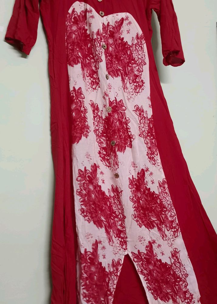 Red Kurta