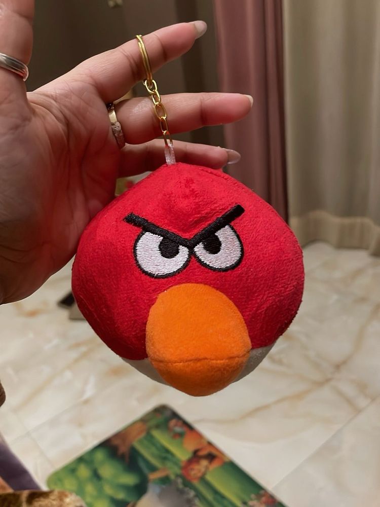 Angry Birds Plush Keychain