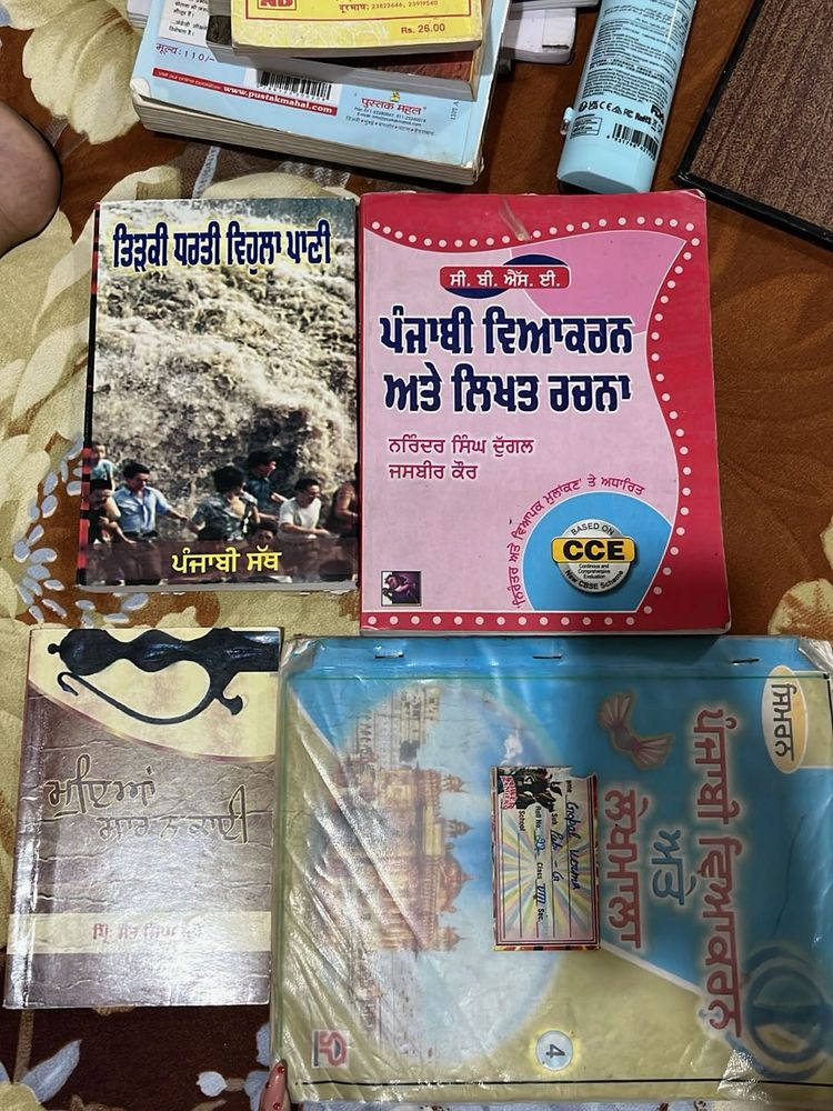 Punjabi Language Textbooks Collection