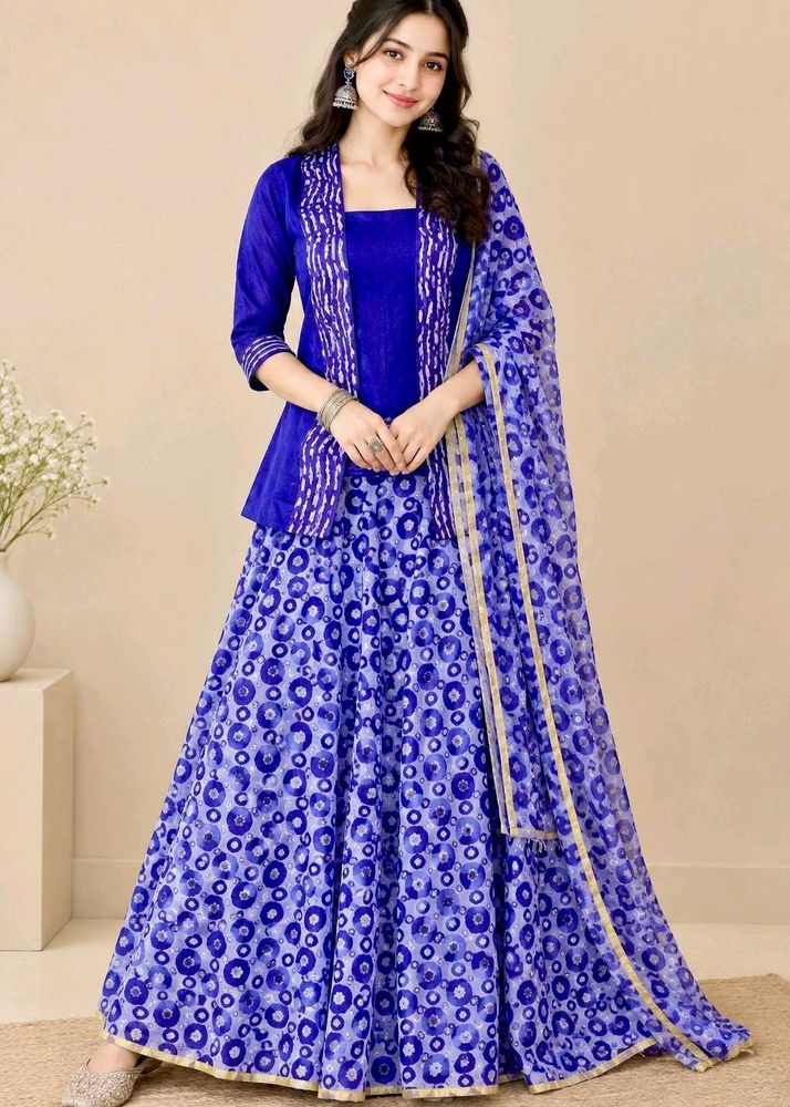 4 Piece Lehanga Set