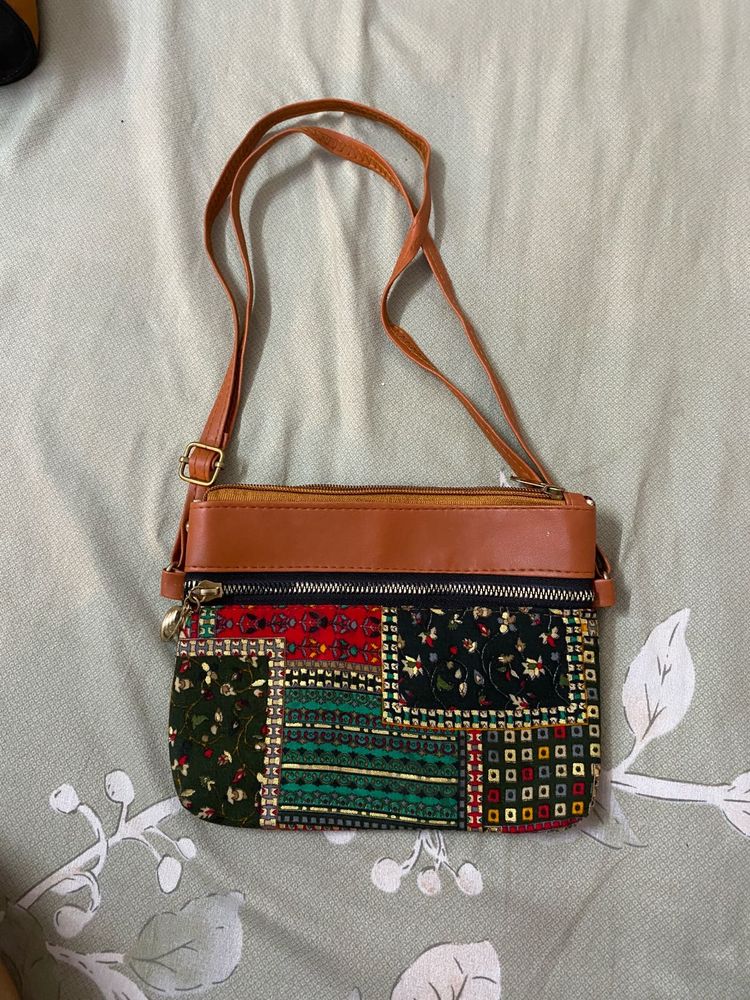 Patchwork Crossbody Bag