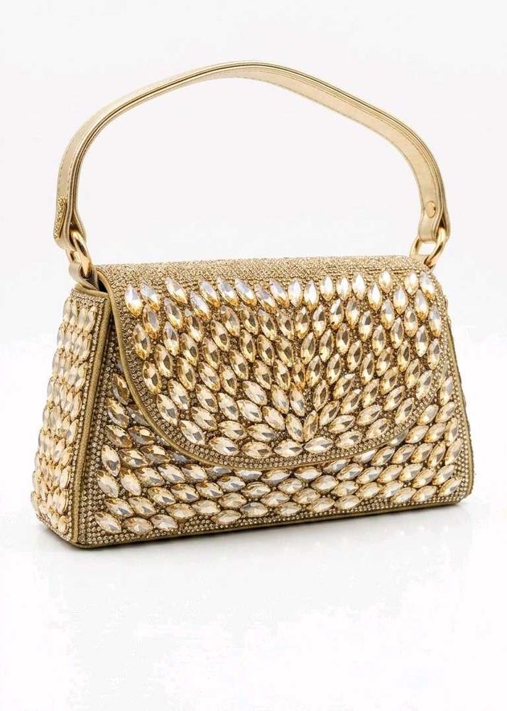 Sparkling Embellished Clutch Bag