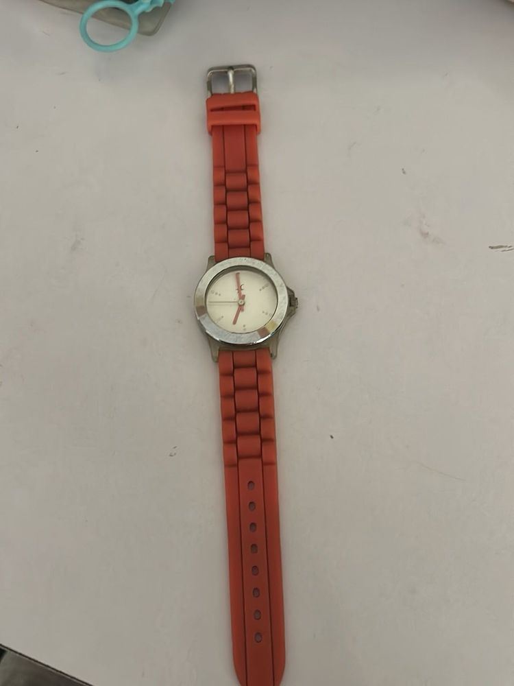 Pink Strap Watch