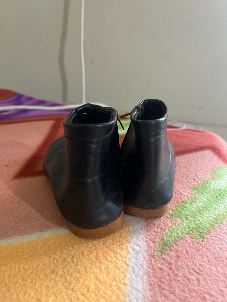 Classic Black Ankle Boots