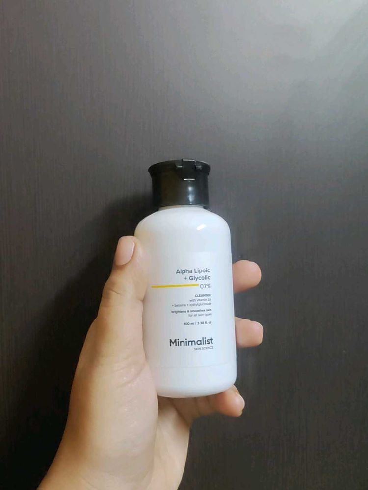 Minimalist Alpha Lipoic + Glycolic Cleanser