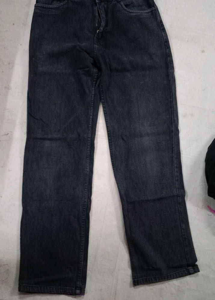 Classic Black Denim Jeans