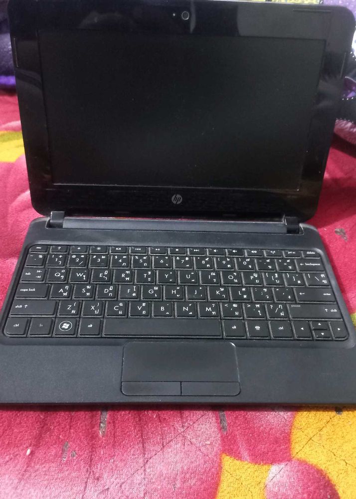 Hp Mini Laptop Original Charger Running Condition