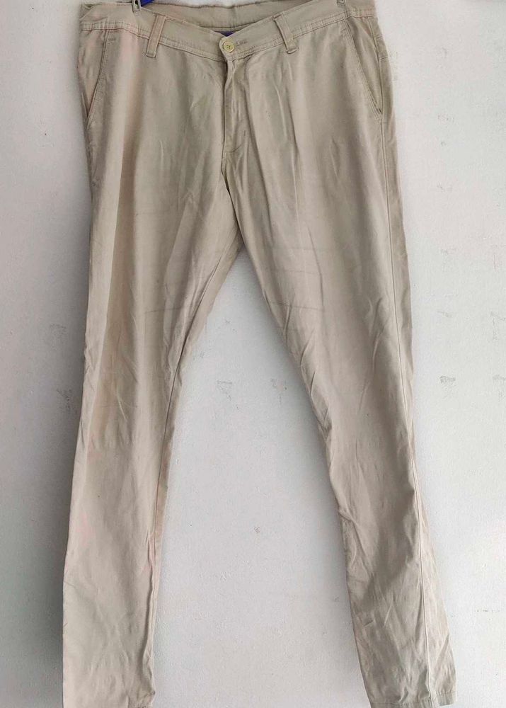 Men's Casual Pants – Beige