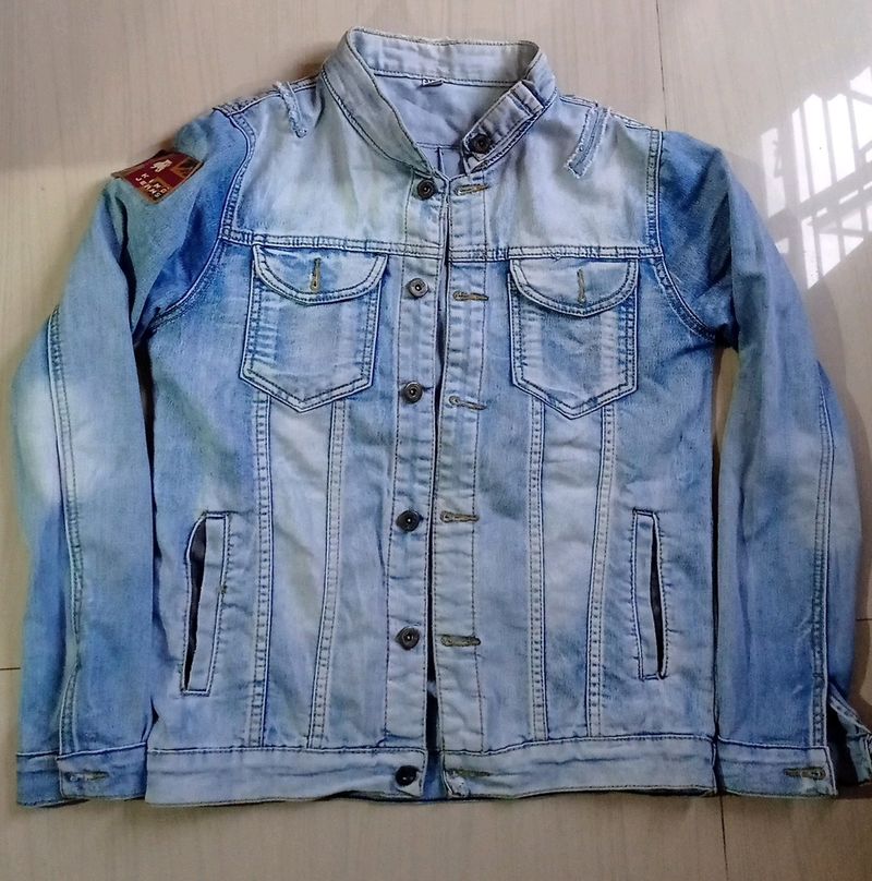 TRENDY MEN'S DENIM JACKET