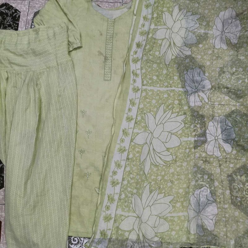 Mint Green 3 pieces suit
