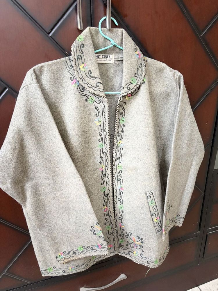 Vintage Kashmiri Woolen Jacket