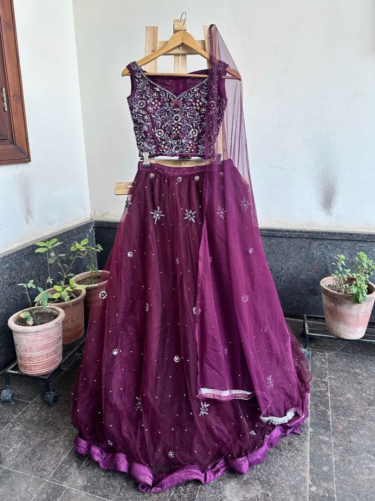 Stunning Embroidered Lehenga Choli Set
