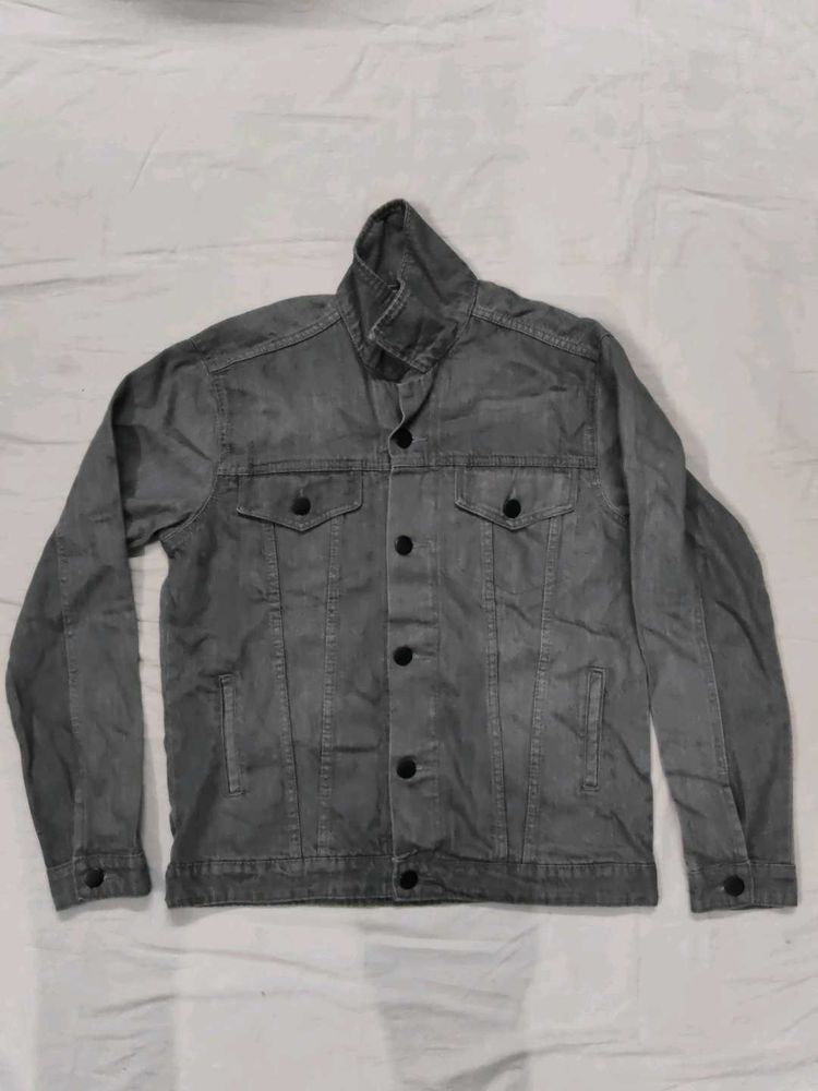 Grey Denim Jacket size M