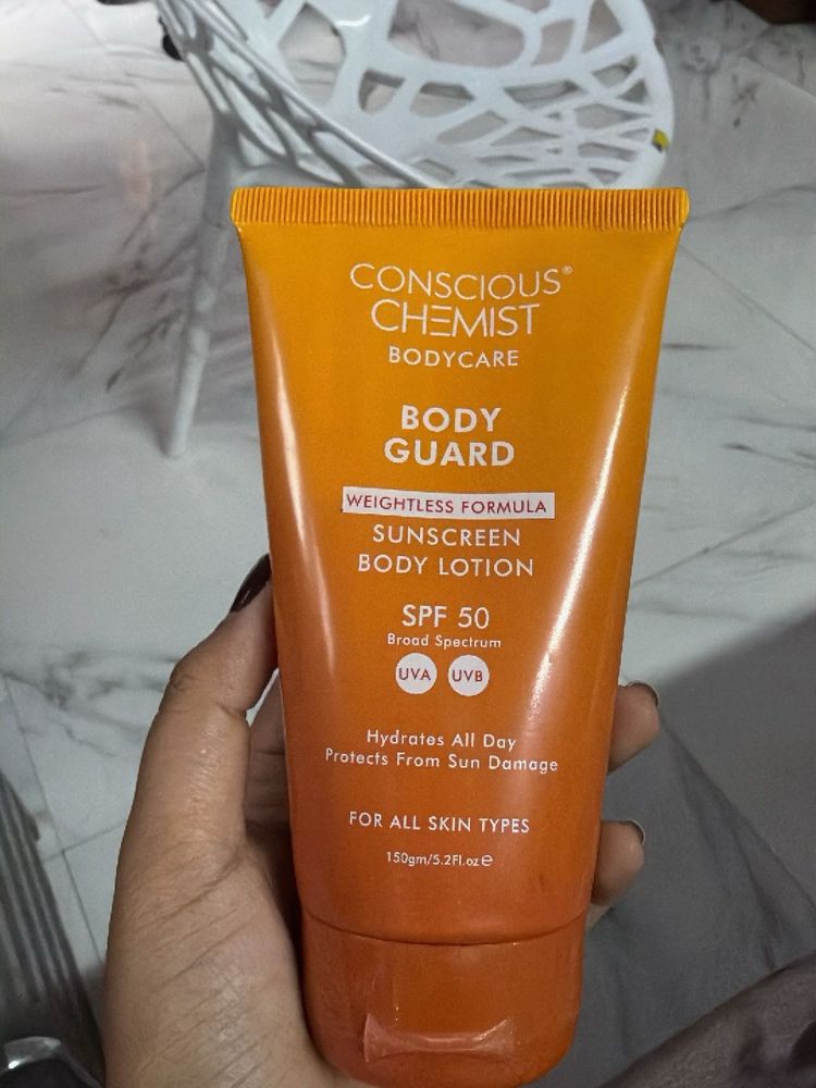 Conscious Chemist Body Guard SPF 50 Lotion