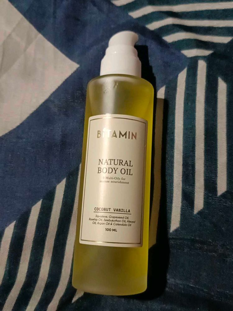 BTAMIN Natural Body Oil - Coconut Vanilla