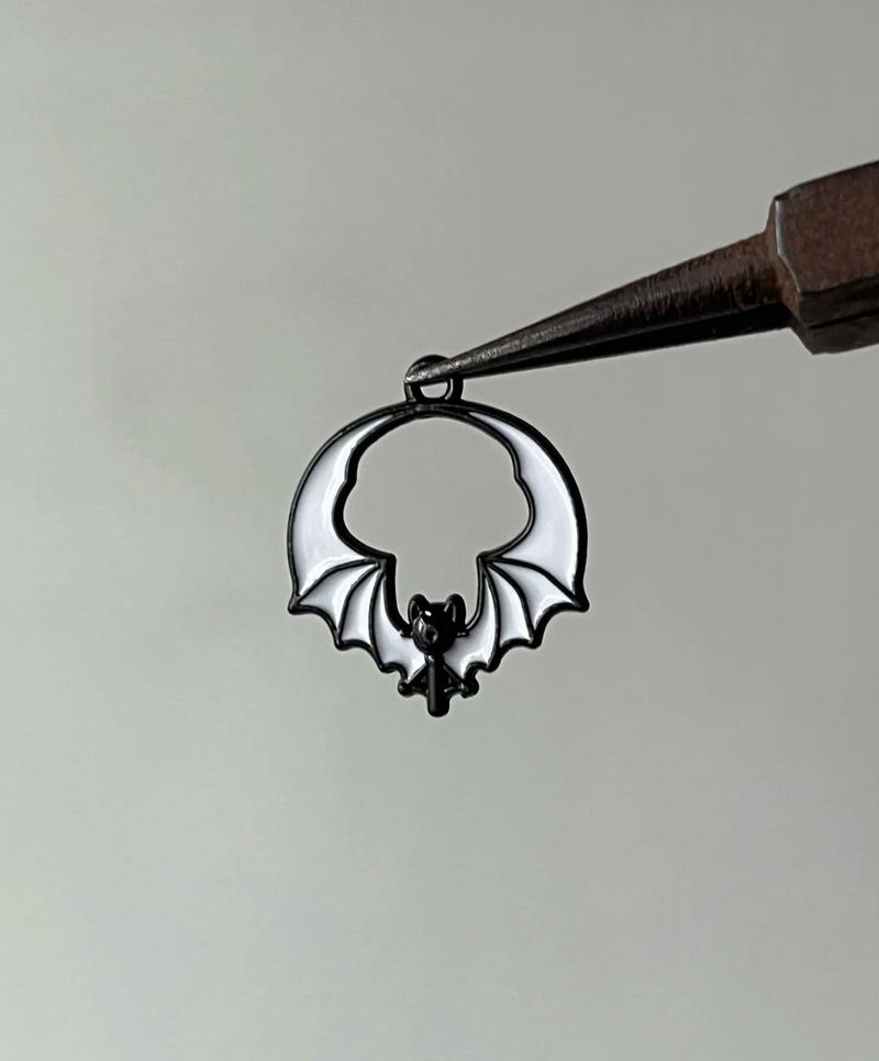 Unique Bat Charm Pendant