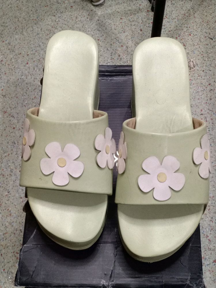 Cute Flower High Heel