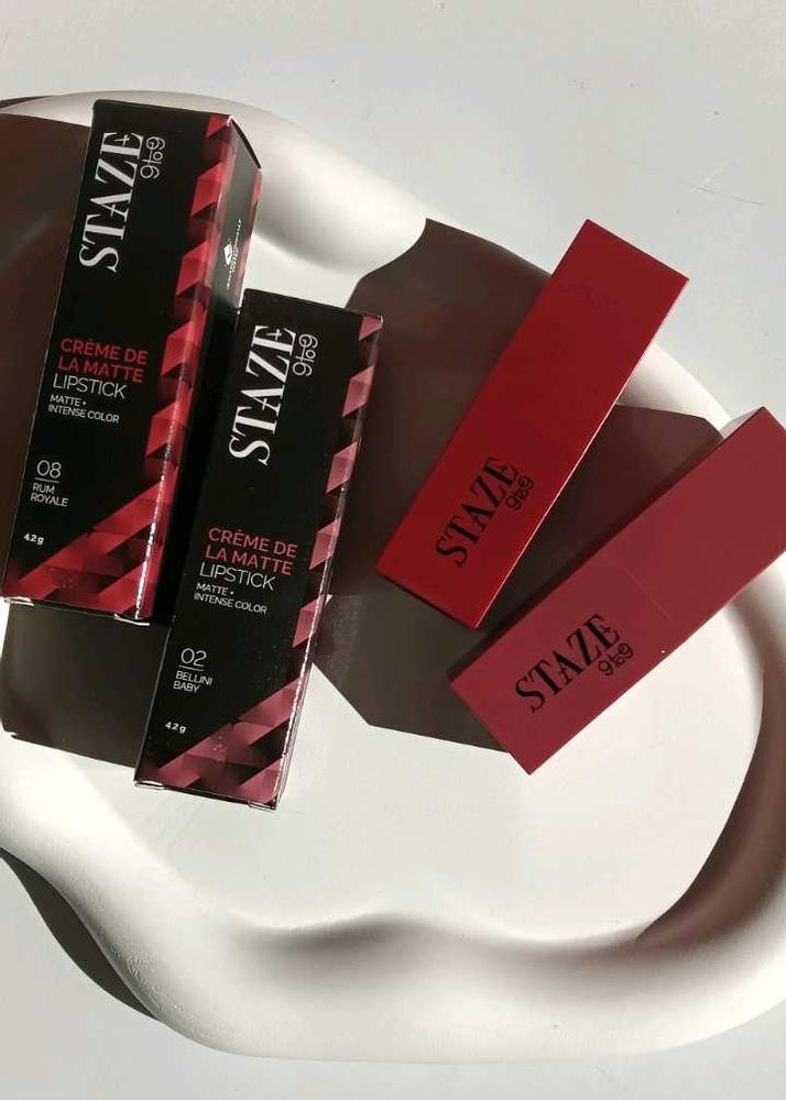 Staze Creme De La Matte Lipstick 💋