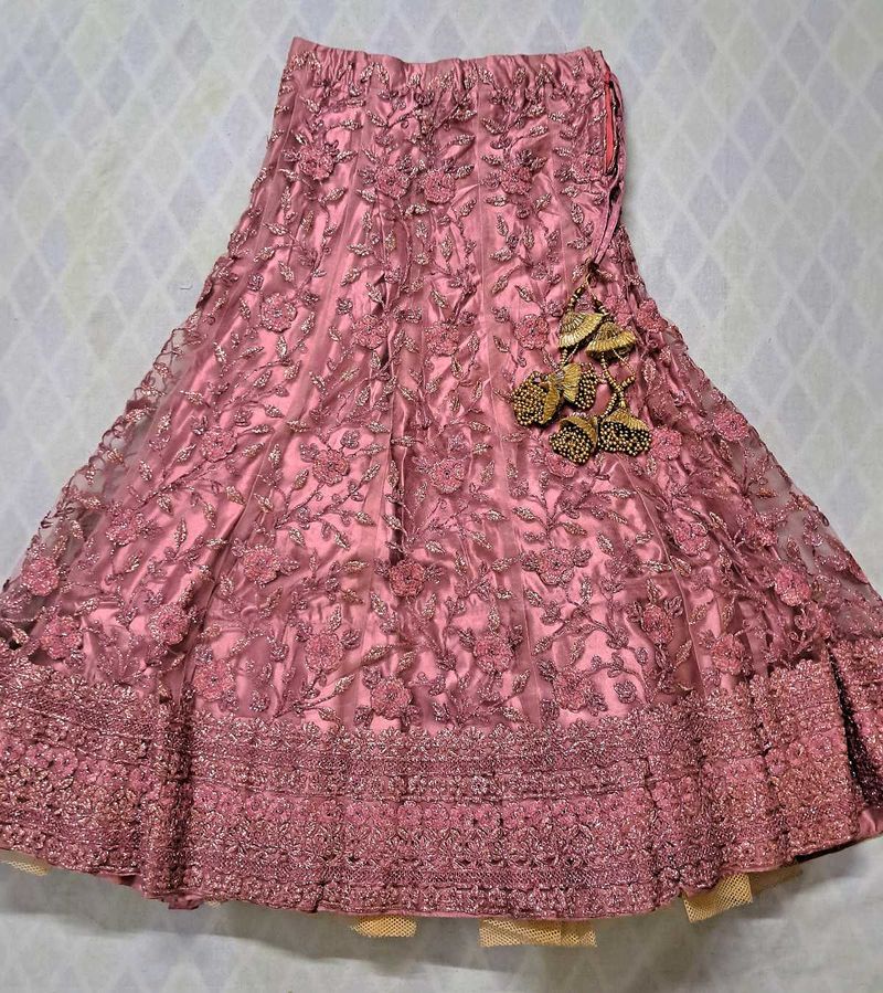 Designer Onion Pink Lehnga