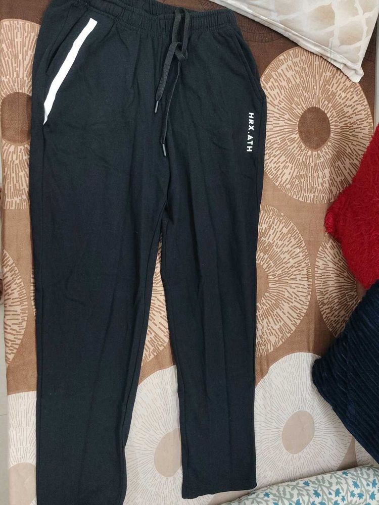 HRX.ATH Black Joggers