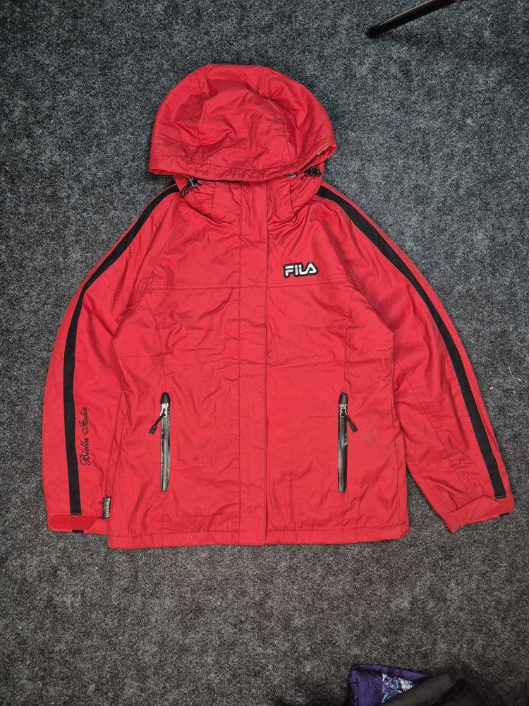 FILA Red Hooded Jacket