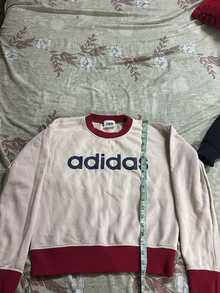 Adidas Cropped Sweatshirt