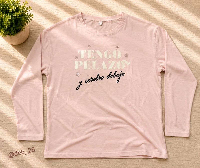 Pink Long Sleeve T-Shirt