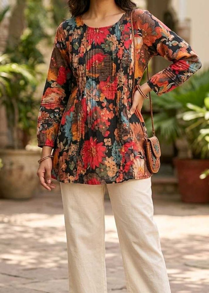 Short Kurti Floral