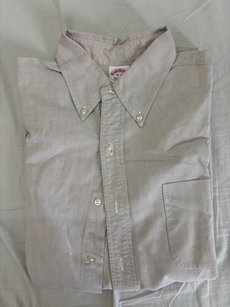 Boxy Made in USA Brooks Brothers Oxford Shirt